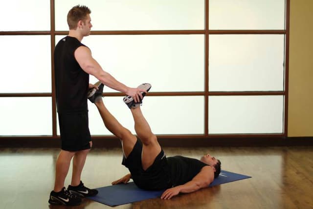 Ending position of Adductor/Groin