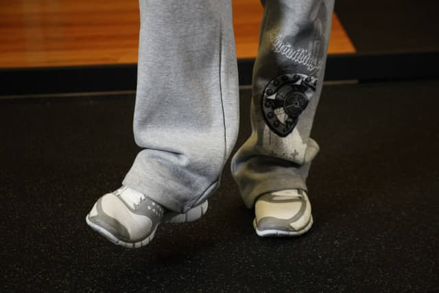 Ending position of Ankle Circles