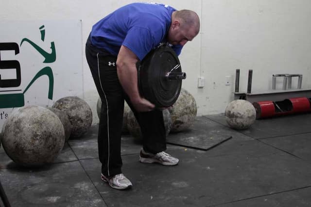 Ending position of Atlas Stone Trainer