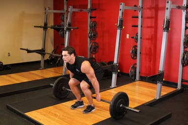 Barbell Hack Squat - Step 1