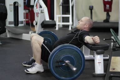 Barbell Hip Thrust - Step 1