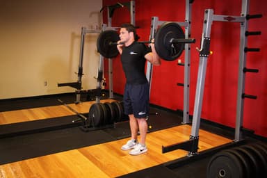Barbell Lunge - Step 1