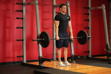 Barbell Shrug - Step 1