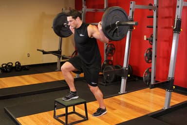 Barbell Step Ups - Step 1