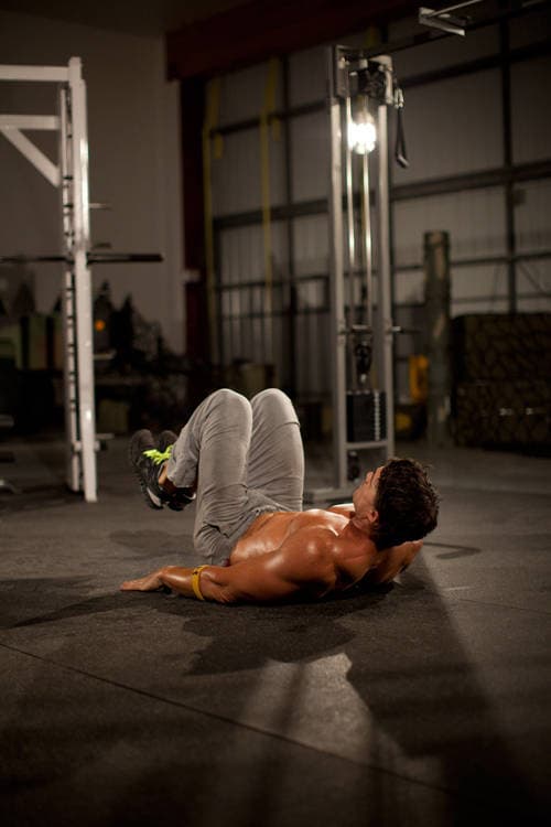Ending position of Bottoms Up