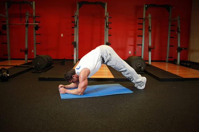 Ending position of Butt-Ups
