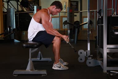 Cable Wrist Curl - Step 1