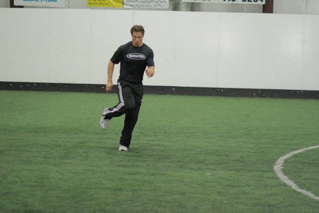 Ending position of Carioca Quick Step