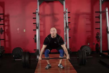Starting position of Clean Pull