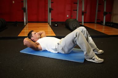 Cross-Body Crunch - Step 1