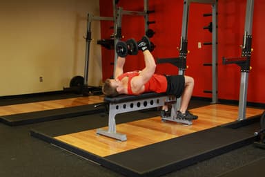 Dumbbell Flyes - Step 1