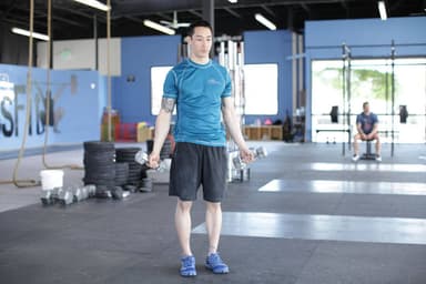 Dumbbell Scaption - Step 1