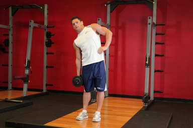 Dumbbell Side Bend - Step 1