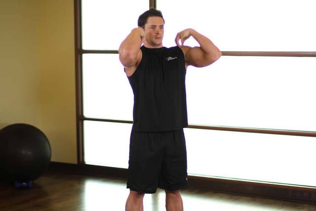 Ending position of Elbow Circles