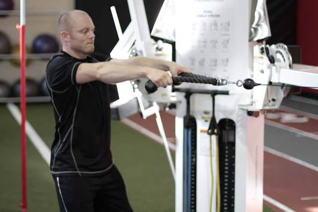 Starting position of Face Pull