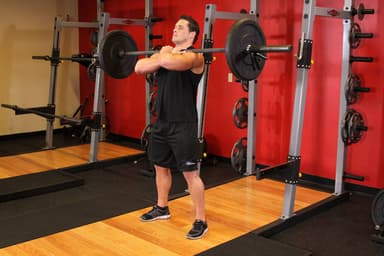 Front Barbell Squat - Step 1