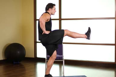 Front Leg Raises - Step 1