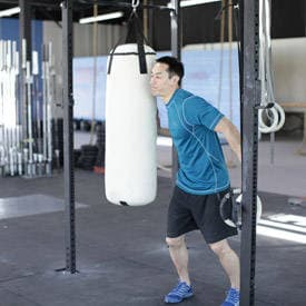 Heavy Bag Thrust - Step 1