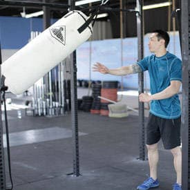 Ending position of Heavy Bag Thrust