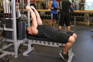 High Cable Curls - Step 1
