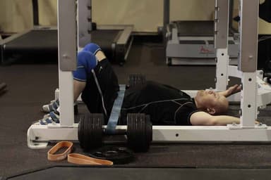 Hip Lift with Band - Step 1