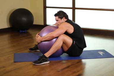 Hug A Ball - Step 1