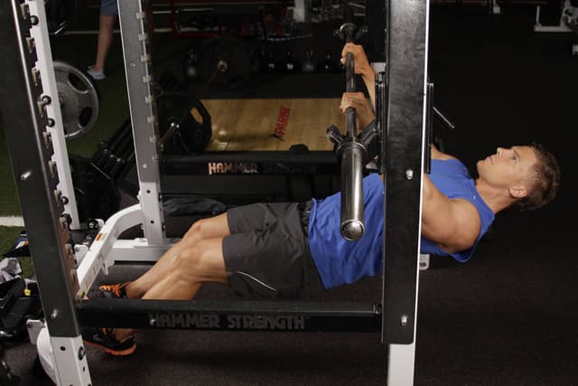 Starting position of Inverted Row