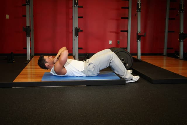 Starting position of Janda Sit-Up