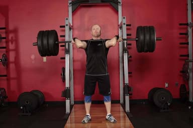 Jerk Dip Squat - Step 1