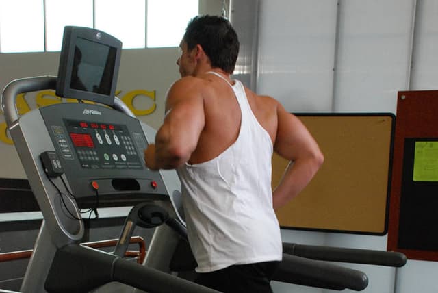 Ending position of Jogging, Treadmill