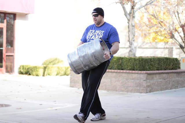 Ending position of Keg Load