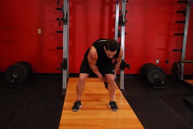Kettlebell Figure 8 - Step 1