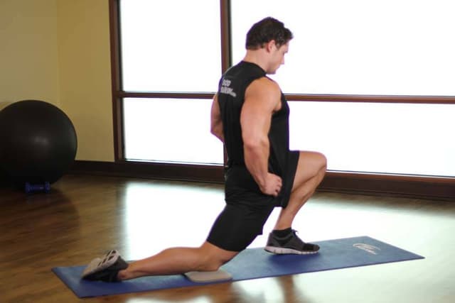 Ending position of Kneeling Hip Flexor