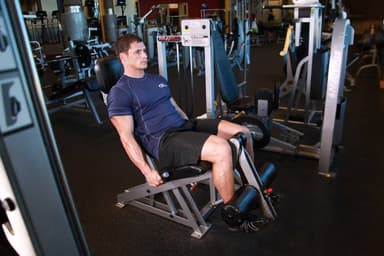 Leg Extensions - Step 1