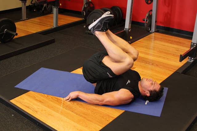 Ending position of Leg Pull-In