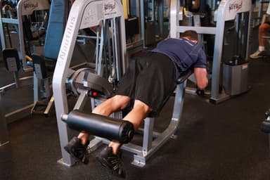 Lying Leg Curls - Step 1