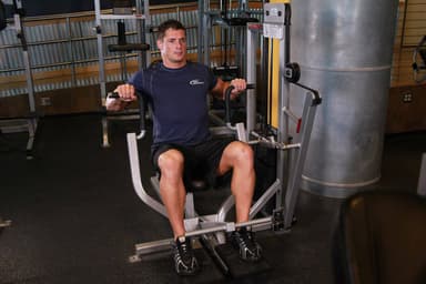 Machine Bench Press - Step 1