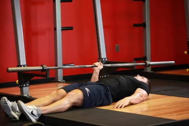 One Arm Floor Press - Step 1