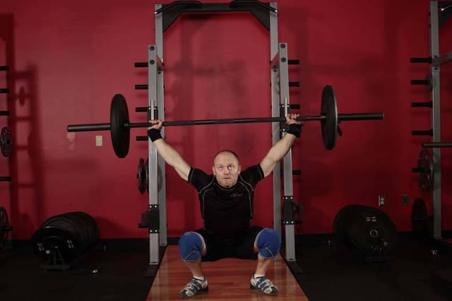 Ending position of Overhead Squat
