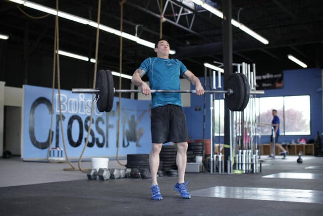 Ending position of Power Clean