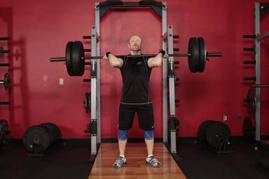 Starting position of Power Jerk