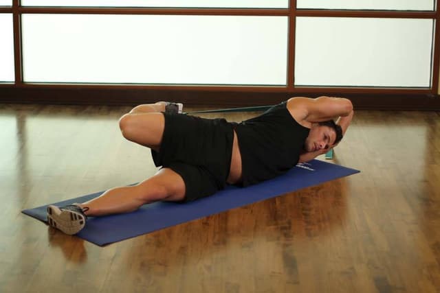 Ending position of Quad Stretch