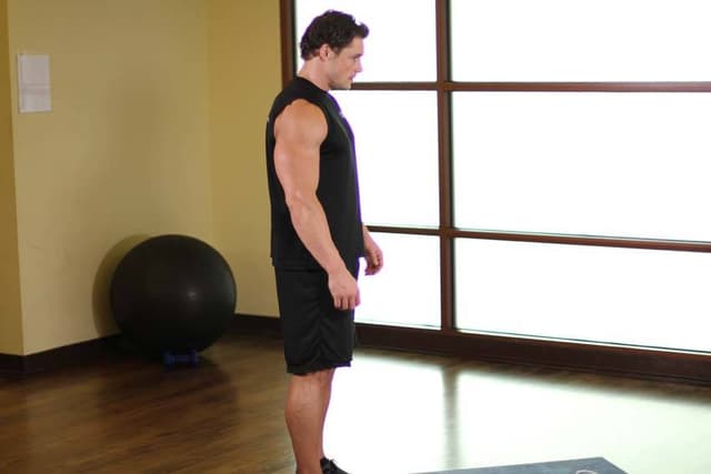 Starting position of Runner's Stretch