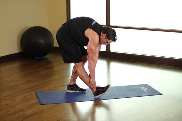 Ending position of Runner's Stretch