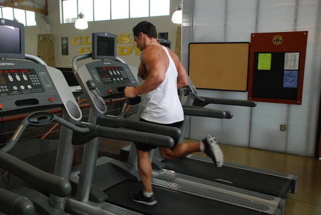 Ending position of Running, Treadmill