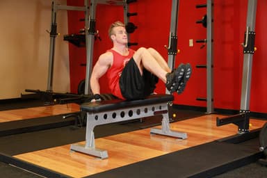 Seated Leg Tucks - Step 1
