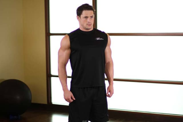 Starting position of Shoulder Circles