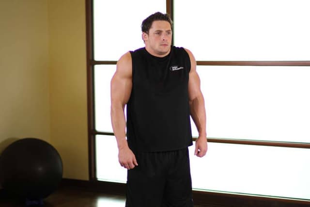 Ending position of Shoulder Circles