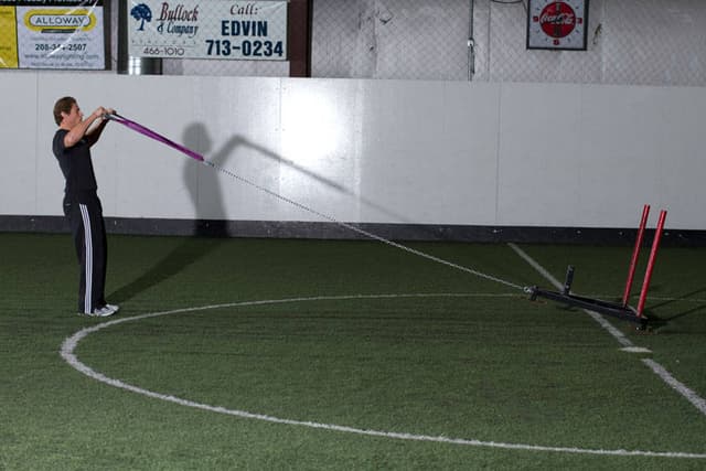 Ending position of Sled Reverse Flye