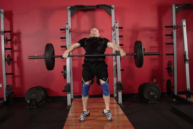 Ending position of Snatch